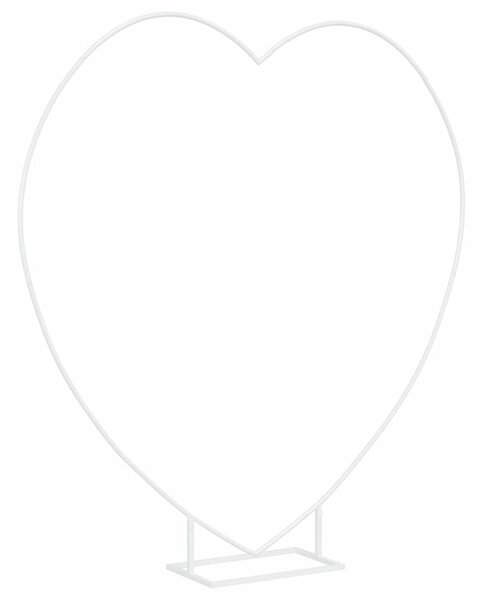 Esküvői Ív Fehér 195 x 35 x 211 cm Acél