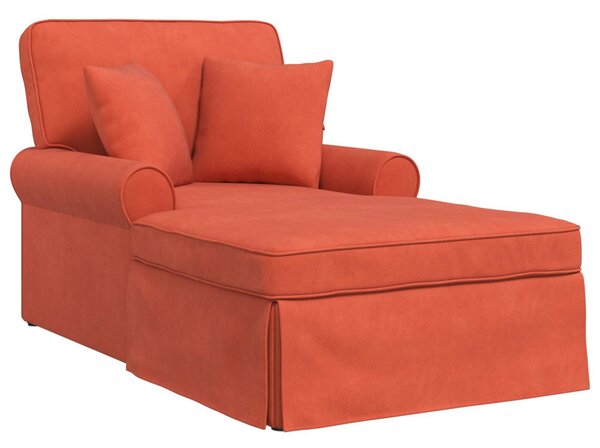 Fotel Loungba Szoknyával Piros Narancs 91 x 157 x 91 cm