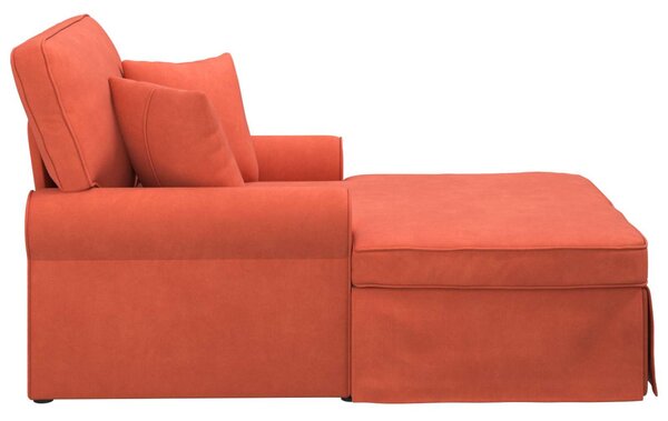 Fotel Loungba Szoknyával Piros Narancs 91 x 157 x 91 cm
