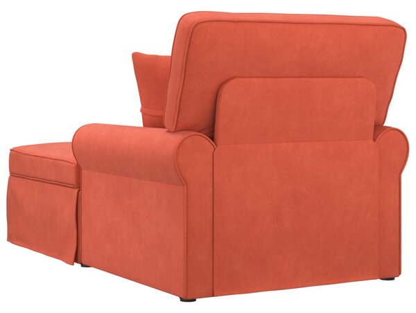 Fotel Loungba Szoknyával Piros Narancs 91 x 157 x 91 cm