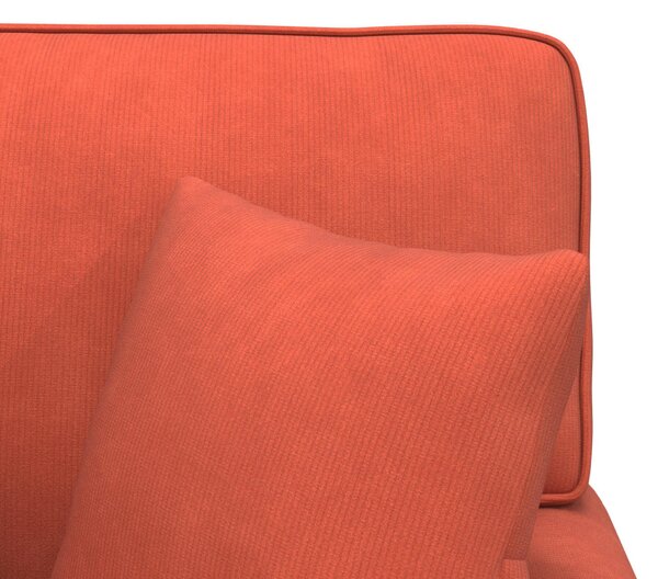 Fotel Loungba Szoknyával Piros Narancs 91 x 157 x 91 cm