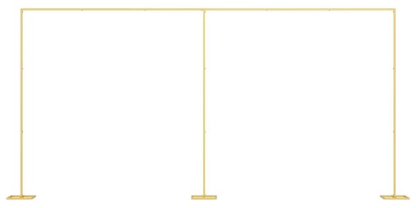 Esküvői Ív Arany 657 x 35 x 300 cm Acél