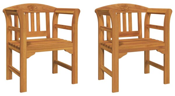 Pad Természetes Olaj Bevonat 68,5 x 46 x 82,5 cm Tömör Akácfa