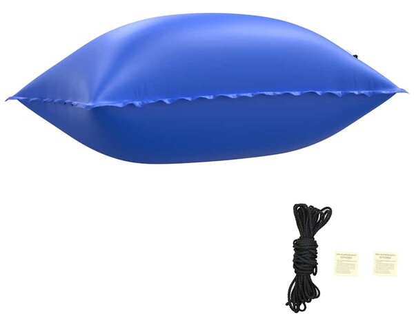 Medencés Párna Kék 400 x 200 x 140 cm PVC