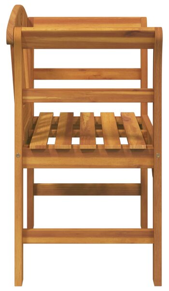 Pad Természetes Olaj Bevonat 68,5 x 46 x 82,5 cm Tömör Akácfa