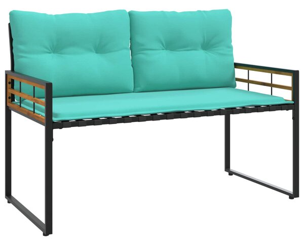 Fa réteg pad párnával Egyszínű párnával Türkiz 114 x 55 x 77 cm