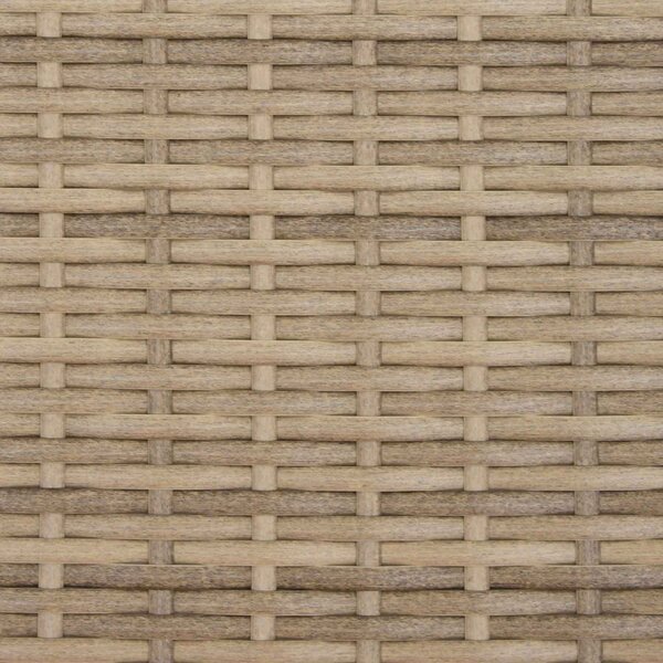 VidaXL Kerti Szék 2 pcs Beige és krém 56 x 60 x 112 cm