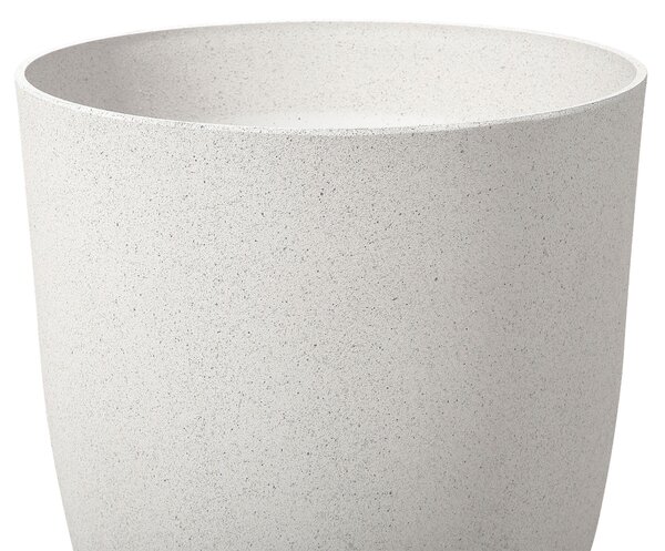 Virágcserép CROTON 35 cm Törtfehér
