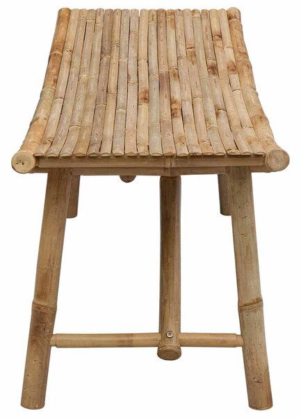 VidaXL Kerti pad Természetes 110 x 45 x 50 cm Bambusz