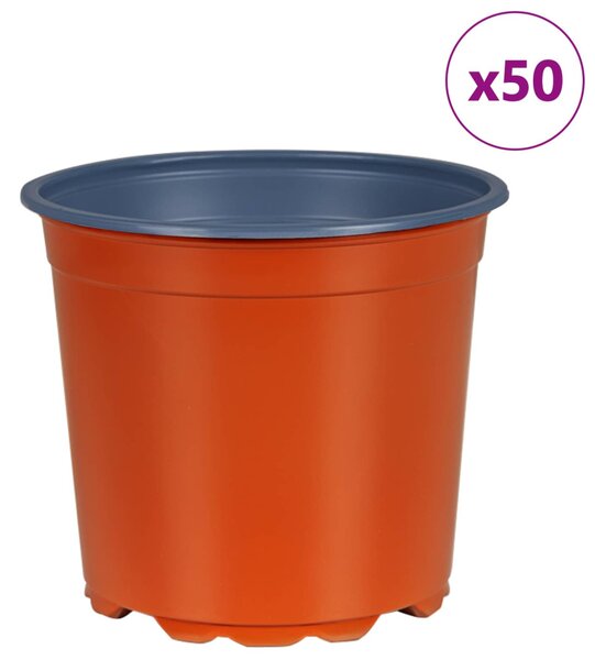 Virág Cserép 50 pcs Kerámia Ø 15 x 13 cm Műanyag
