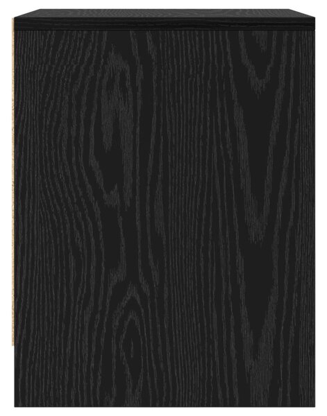 Éjjeliszekrény Fekete tölgy 45 x 34 x 44,5 cm Faanyag