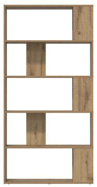 Könyvespolc Artisan tölgy 80 x 24 x 159 cm Faanyag