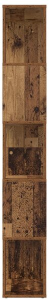 Könyvespolc Öreg fa 80 x 24 x 159 cm Faanyag