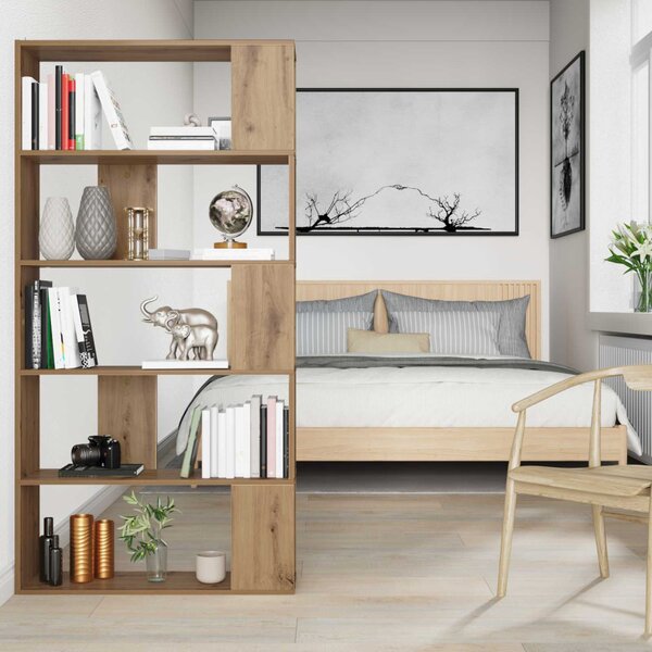 Könyvespolc Artisan tölgy 80 x 24 x 159 cm Faanyag