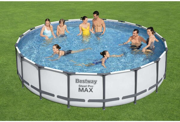Bestway Steel Pro Max Fémvázas Medence - 549cm