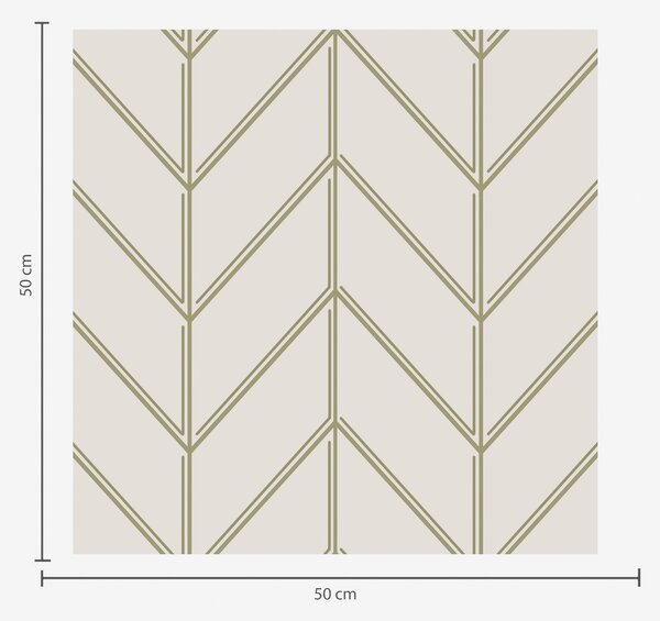 Tapéta Geometria fenyőfák formájában kettős vonalakkal, Absztrakt tapétá, a00488 : Uwalls.hu
