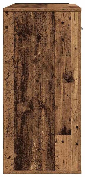 Széf fiókkal Öreg fa 78 x 38 x 80 cm Faanyag