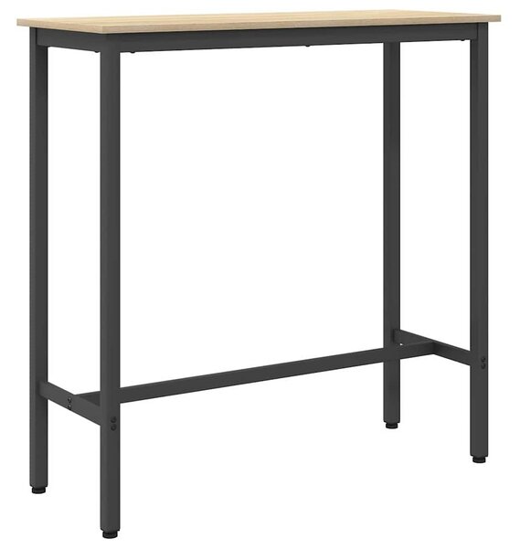 Asztal Sonoma tölgy 100 x 40 x 100,5 cm Műszaki fa és acél