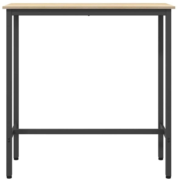Asztal Sonoma tölgy 100 x 40 x 100,5 cm Műszaki fa és acél