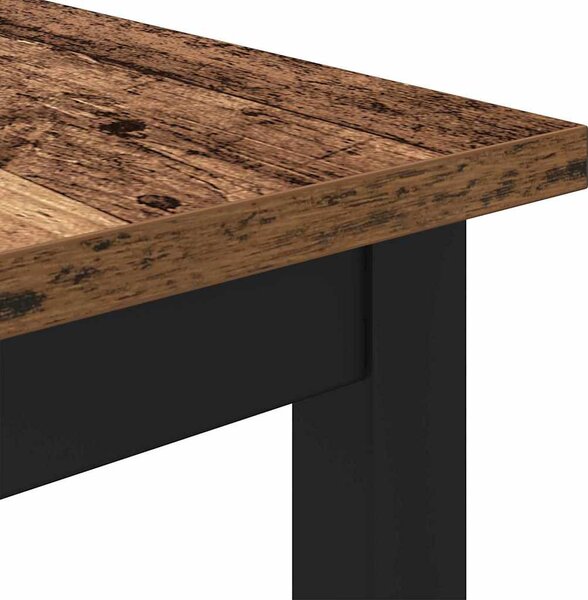 Asztal Öreg fa 100 x 50 x 76,5 cm Műszaki fa és acél