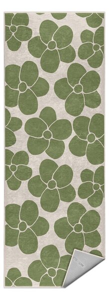 Zöld mosható futószőnyeg 60x230 cm Green Meadow – Mila Home