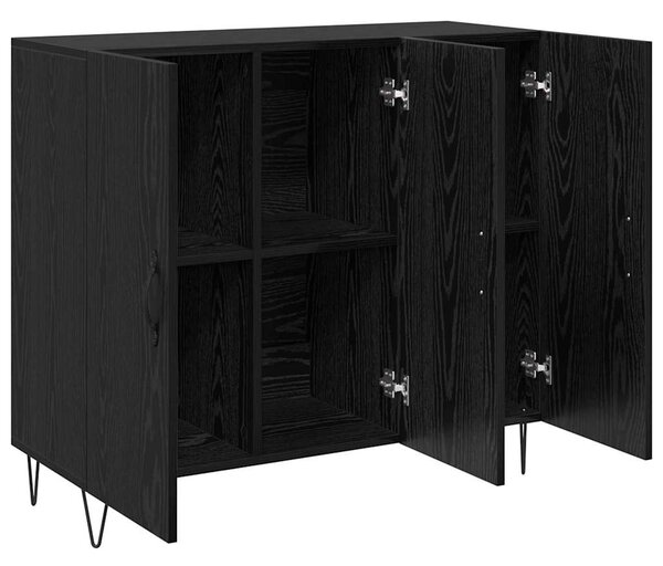 Széf Fekete tölgy 90 x 32,5 x 80 cm Faanyag