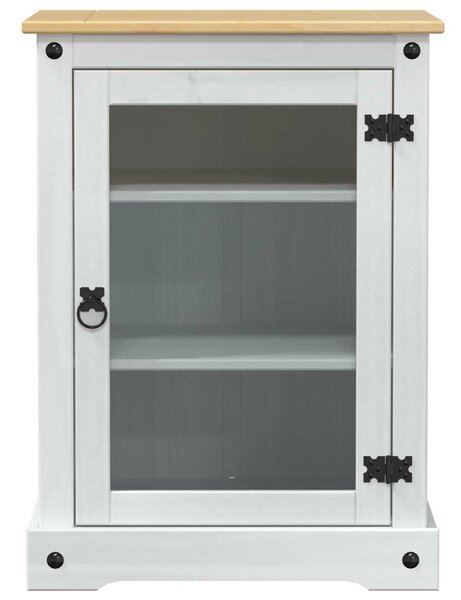 VidaXL HiFi szekrény Fehér 60 x 50 x 82 cm Tömör fenyőfa