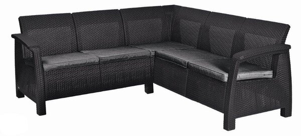 Keter Corfu Relax Sarokkanapé - 5 személyes
