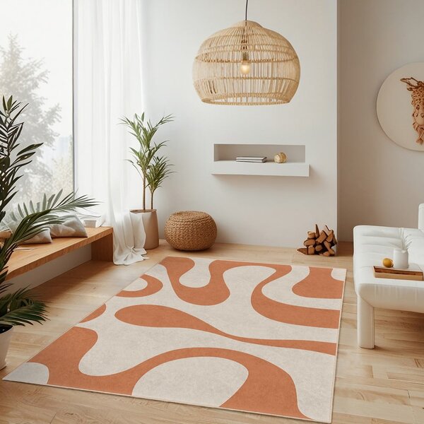 Narancssárga mosható futószőnyeg 60x230 cm Caramel Latte – Mila Home
