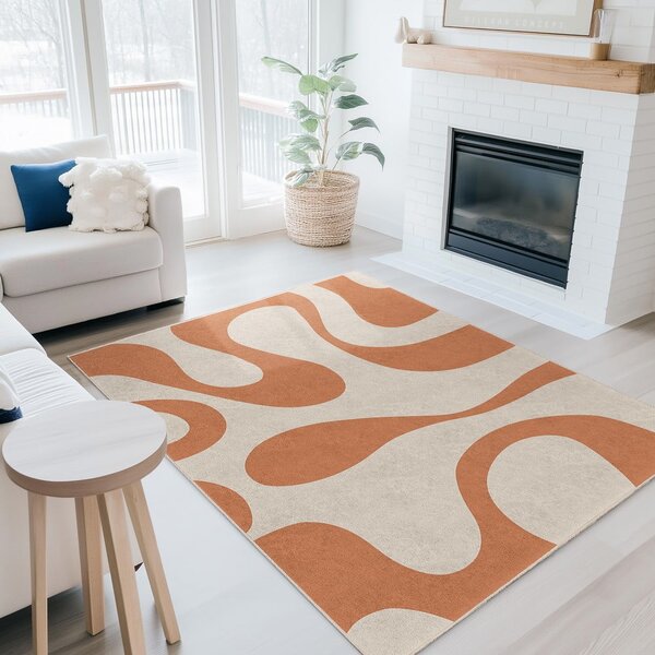 Narancssárga mosható futószőnyeg 60x230 cm Caramel Latte – Mila Home
