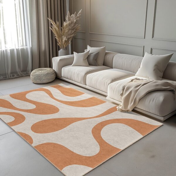 Narancssárga mosható futószőnyeg 60x230 cm Caramel Latte – Mila Home