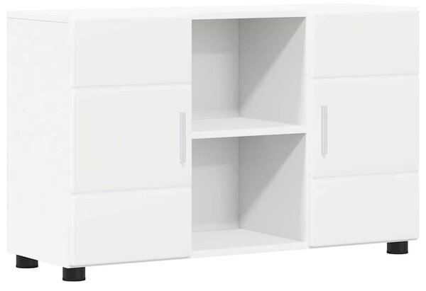Széf polcokkal tárolóval Fehér 88,5 x 30,5 x 55,5 cm Faanyag