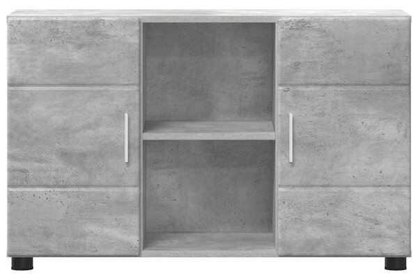 Széf ajtóval FLORIN Beton Szürke 88,5 x 30,5 x 55,5 cm Faanyag