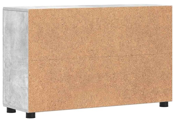 Széf ajtóval FLORIN Beton Szürke 88,5 x 30,5 x 55,5 cm Faanyag