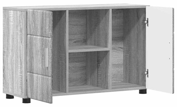 Széf FLORIN 88,5 x 30,5 x 55,5 cm Szürke Sonoma Szerelt Fa