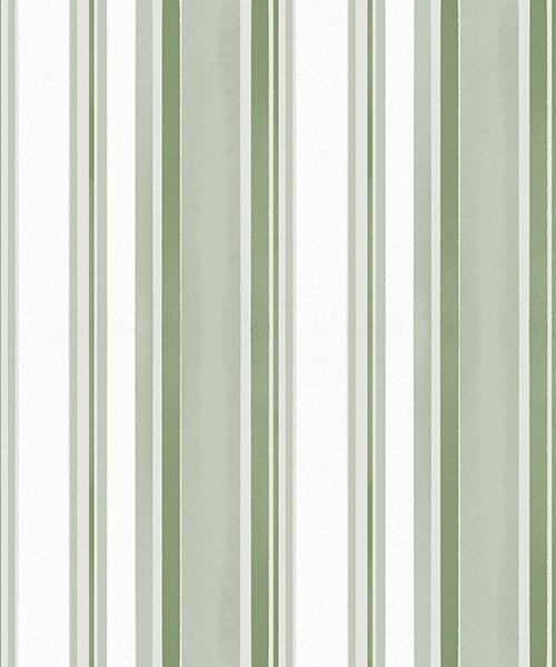 Tapéta Zöld csíkok fehér intervallumokkal és vékony vonalakkal, Tapétá geometria, Tapétá geometria csíkok, a00526 : Uwalls.hu