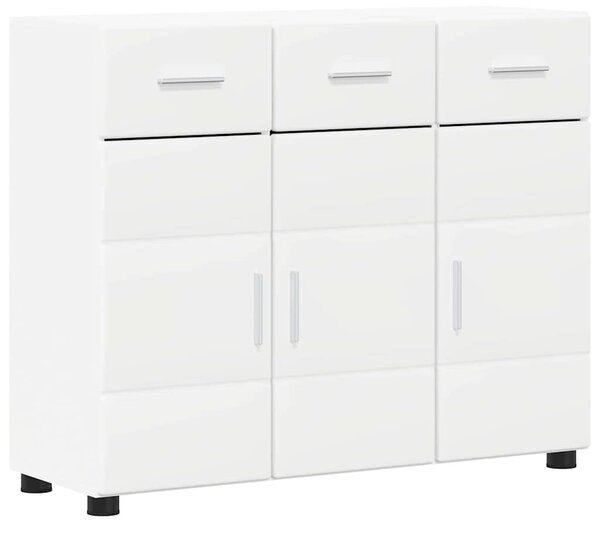 Széf FLORIN 88,5 x 30,5 x 73 cm Fehér Szerelt Fa