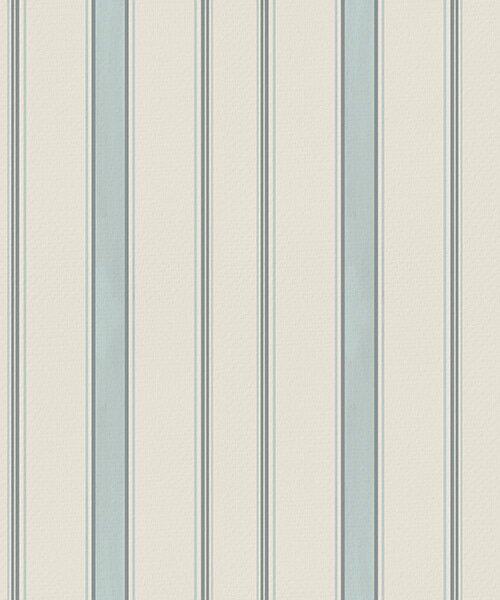 Tapéta Kék és szürke csíkok krémszínű alapon, Tapétá geometria, Tapétá geometria csíkok, a00555 : Uwalls.hu