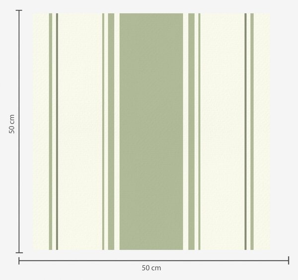 Tapéta Krémszínű háttér széles világoszöld csíkokkal, Tapétá geometria, Tapétá geometria csíkok, a00561 : Uwalls.hu