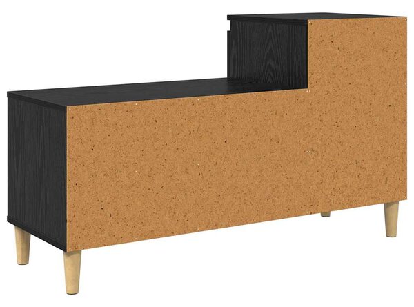 Cipőszekrény fiókkal Fekete tölgy 102 x 36 x 60 cm Faanyag