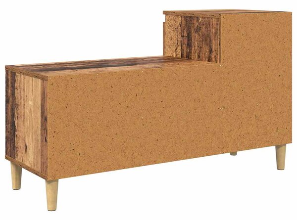Cipőszekrény fiókkal tárolóval Öreg fa 102 x 36 x 60 cm Faanyag