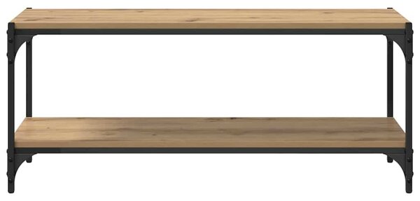 TV szekrény Artisan tölgy 100x33x41cm Műszaki fa és vas