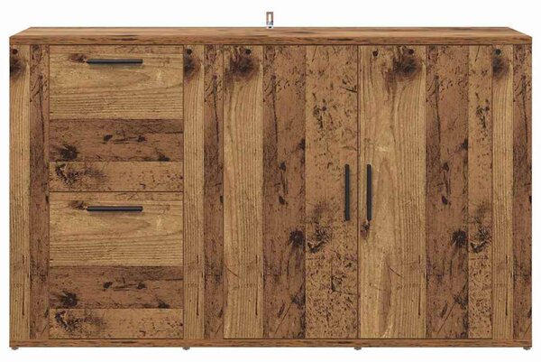 Fiókkal Régi fa 100 x 33 x 59,5 cm Faanyag