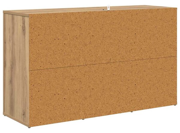 Széf fiókkal Artisan tölgy 100 x 33 x 59.5 cm Faanyag