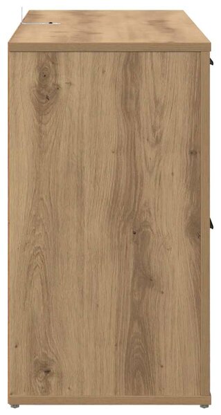 Széf fiókkal Artisan tölgy 100 x 33 x 59.5 cm Faanyag
