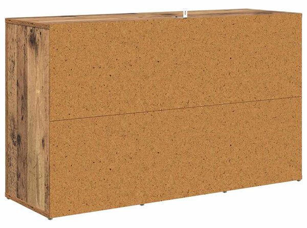 Fiókkal Régi fa 100 x 33 x 59,5 cm Faanyag