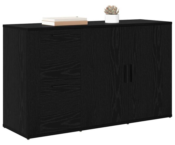 Fiókkal Musta tammi 100 x 33 x 59,5 cm Faanyag