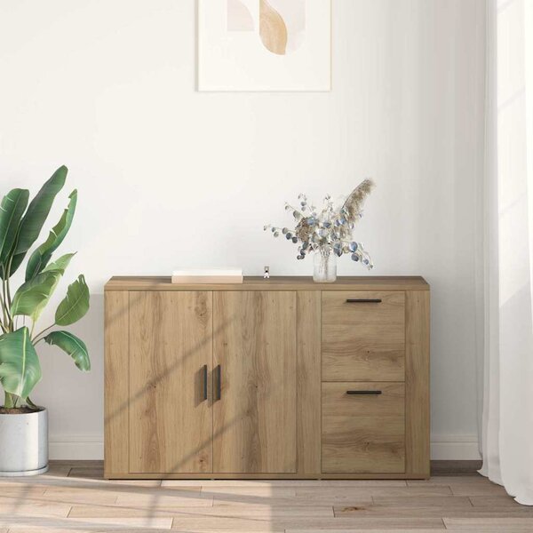 Széf fiókkal Artisan tölgy 100 x 33 x 59.5 cm Faanyag