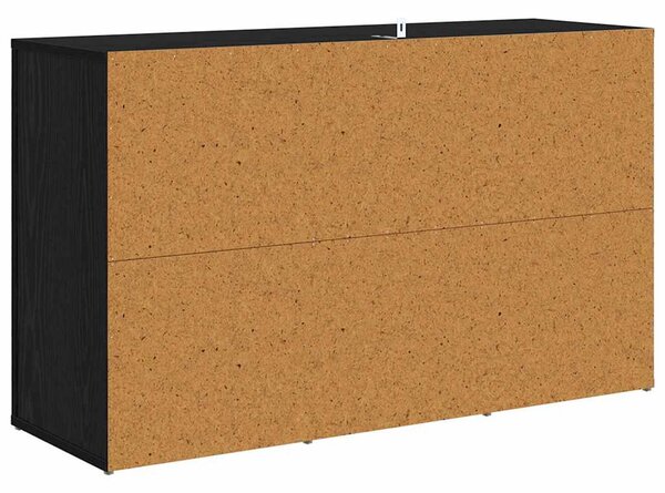 Fiókkal Musta tammi 100 x 33 x 59,5 cm Faanyag