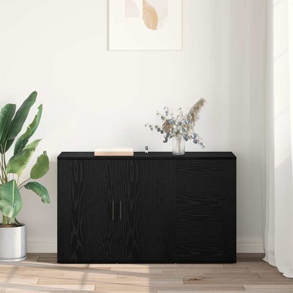 Fiókkal Musta tammi 100 x 33 x 59,5 cm Faanyag